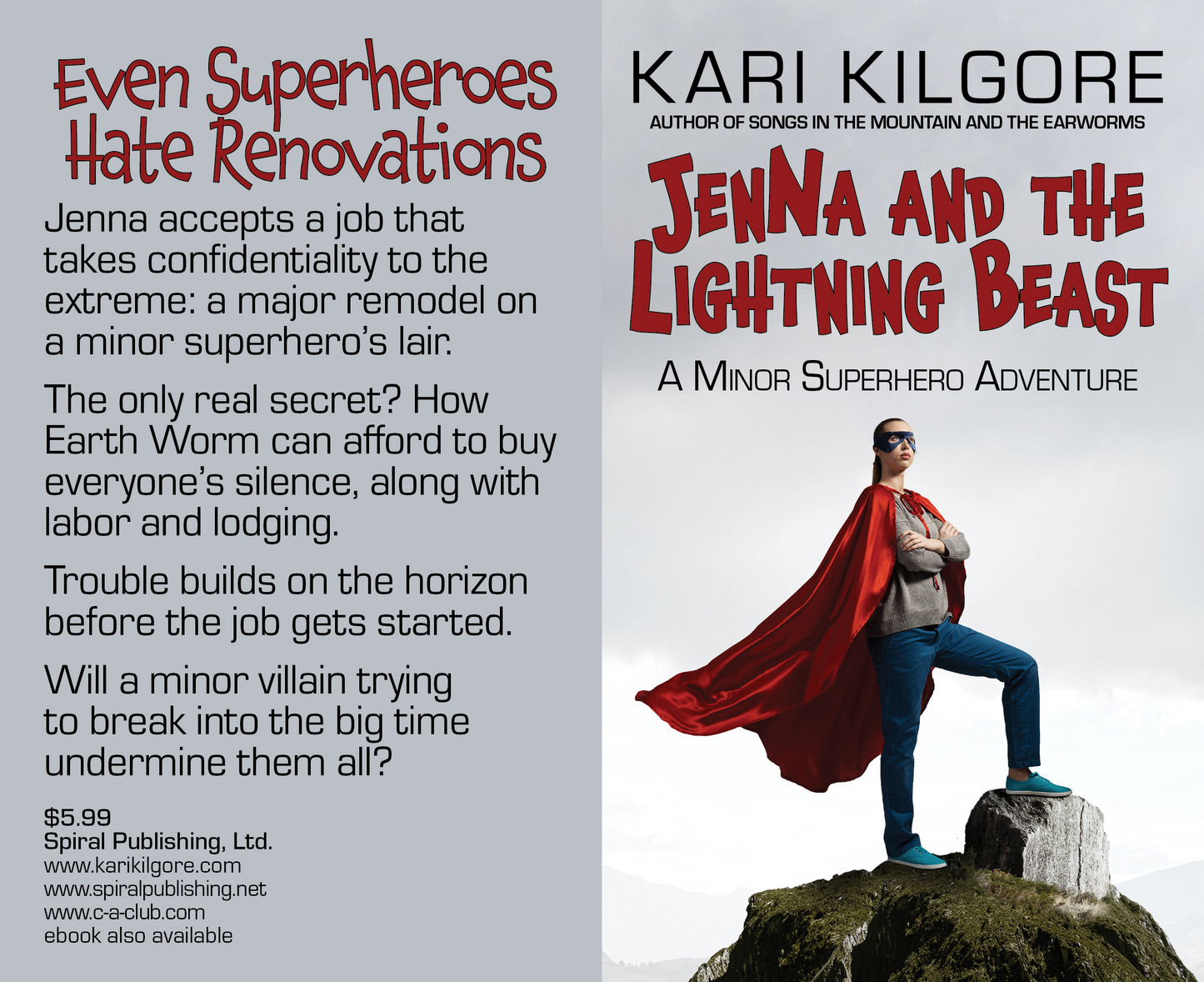 Jenna and the Lightning Beast: A Minor Superhero Adventure