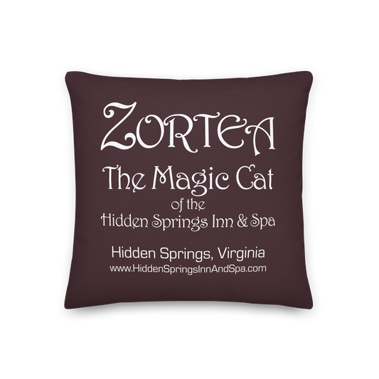 Zortea the Magic Cat Premium Pillow