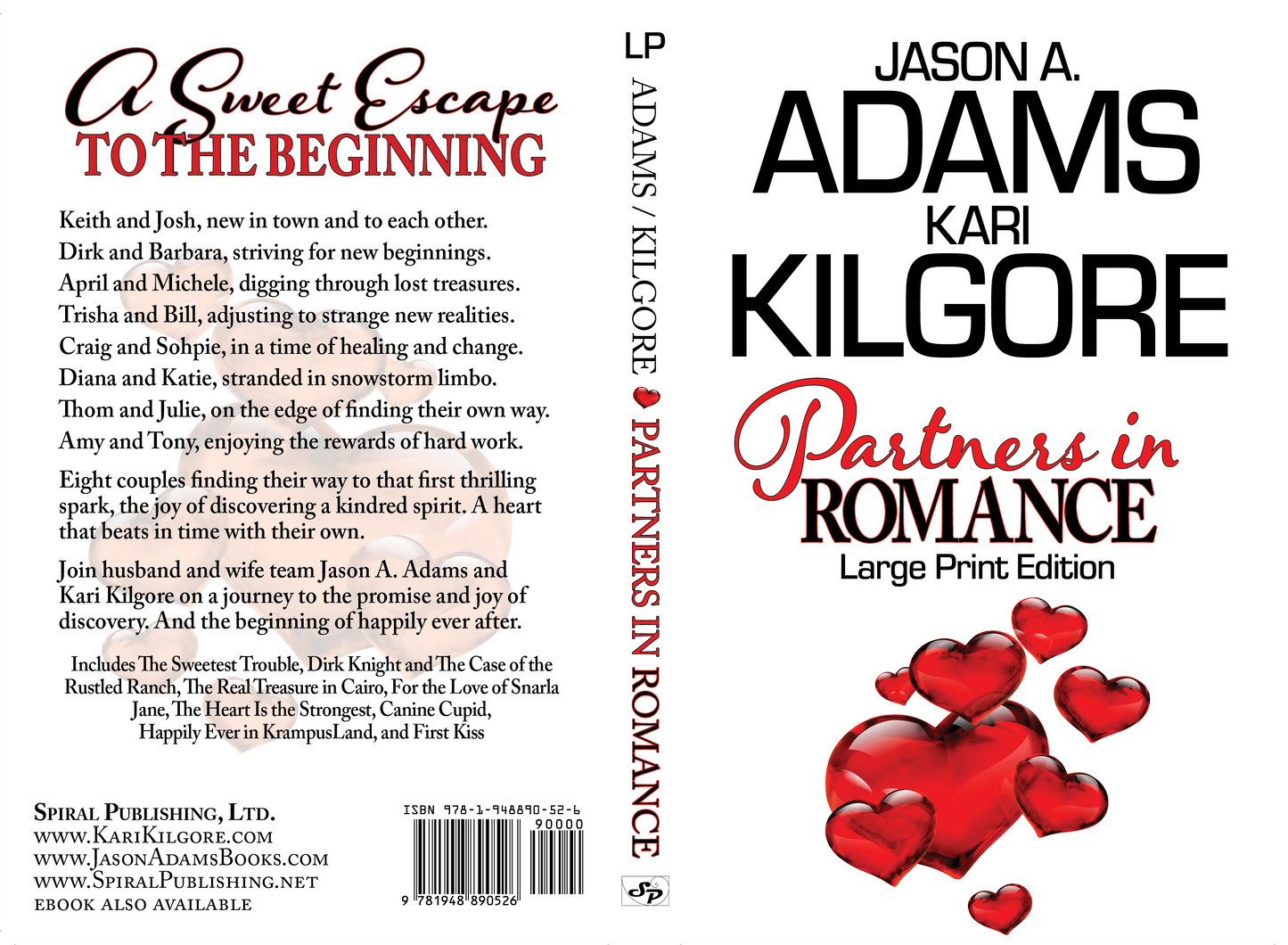 Partners in Romance Large Print paperback