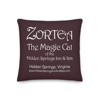 Zortea the Magic Cat Premium Pillow