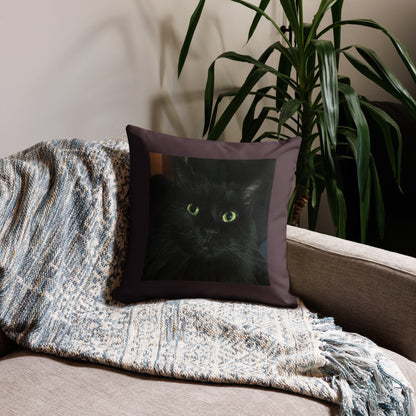 Loretta the Magic Cat Premium Pillow