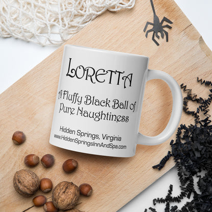 Loretta the Magic Cat mug